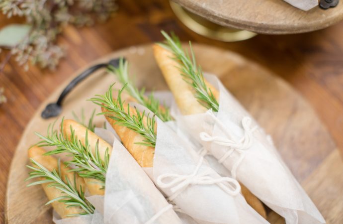 plate of bread