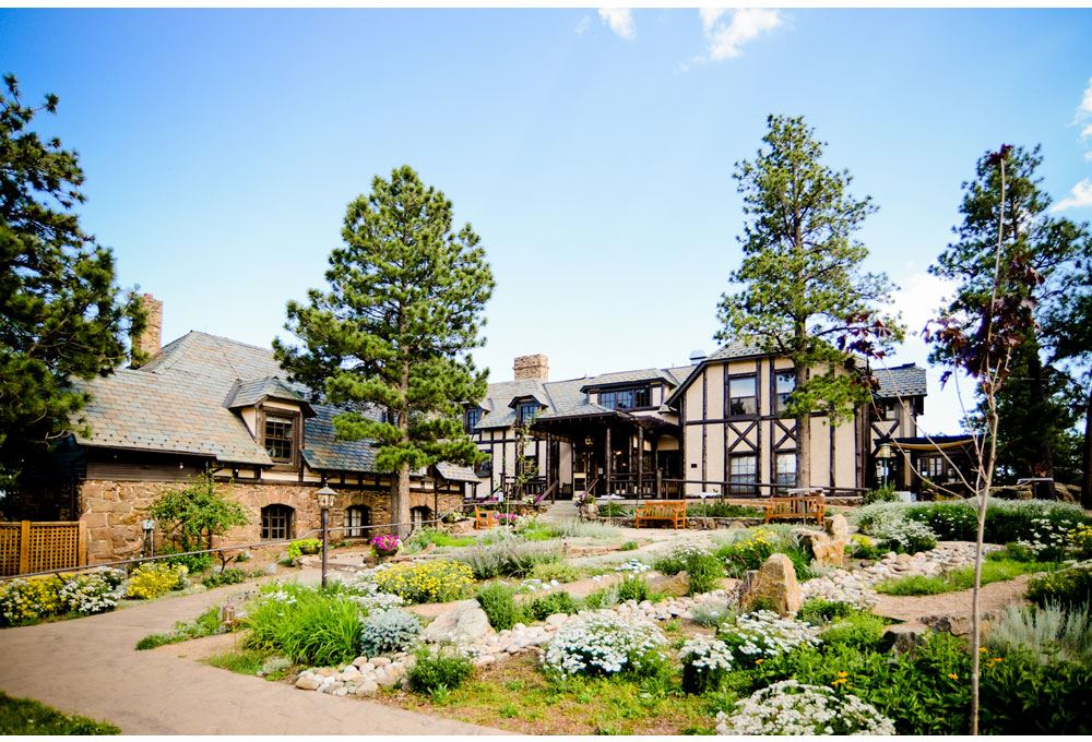 Outside of Boettcher Mansion