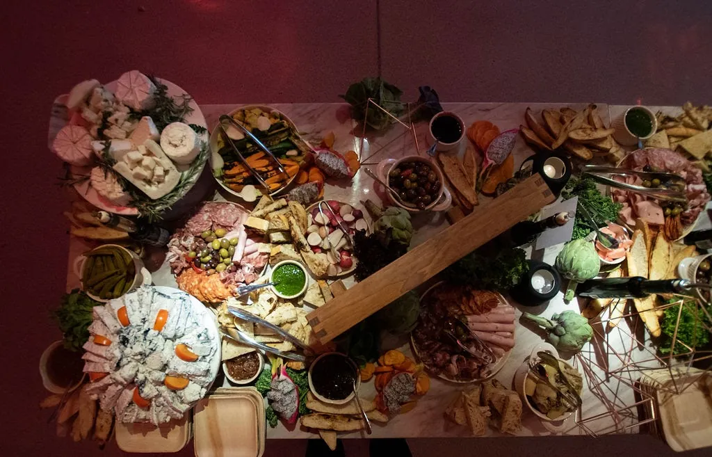 grazing table