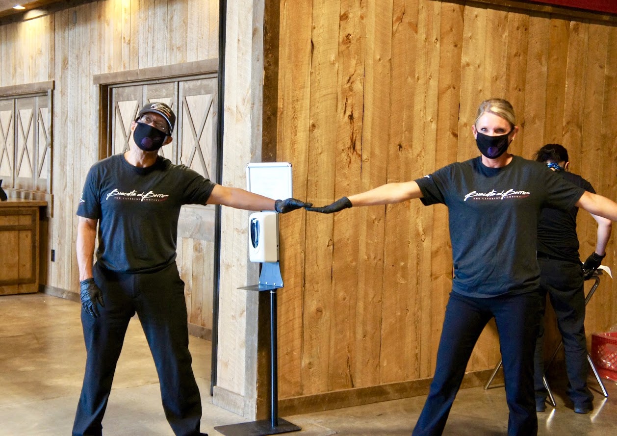 Masked Servers Distanced