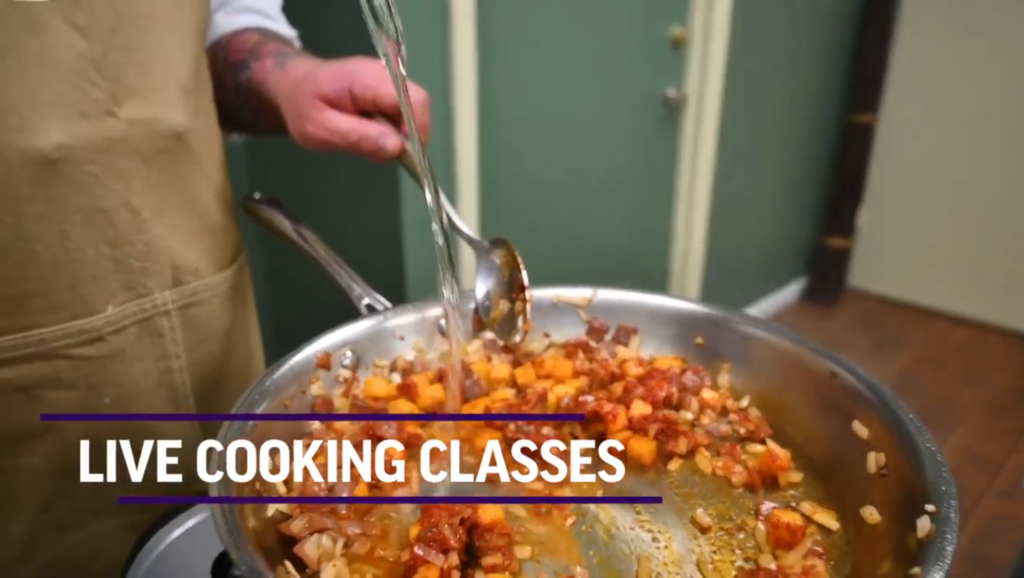 Live Cooking Classes